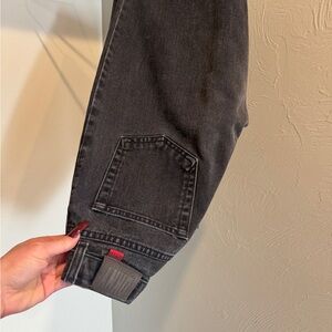 Vintage DKNY Women's Black Straight Leg Jeans Size 25